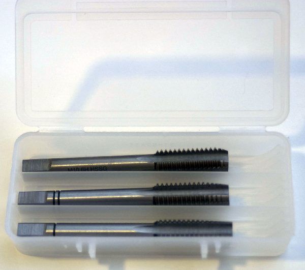 Hand-Gewindebohrer Set M25x1,5 - 2-teilig HSS Rechtsgewinde Made In Europe