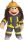Living Puppets Feuerwehrkleidung 3teilig für Handpuppe 65cm