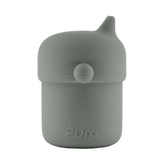 PURA My-My™ Silikon Trinklernbecher 150ml Slate Grey