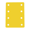 Schwimminsel Schwimmmatte mit 8 Löchern 950 x 700 x 38 mm Grün