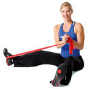 Thera-Band® 1,5m BLAU Extra Schwer Gymnastikband im Theraband Polybag