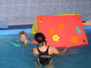 Schwimminsel mit4 Löchern 950 x 700 x 38 mm Grün
