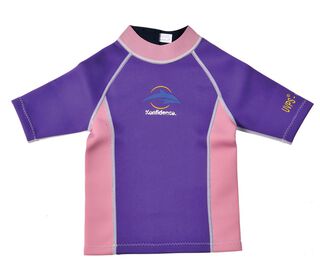 Konfidence Neoprentrikot Neopren Shirt - Neopren für Kleine und Große violett/pink 6-7 Jahre