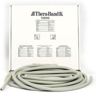 Thera-Band® 7,50m Tubing Tubes SILBER Super Schwer & Stark