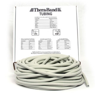 Thera-Band® 30,50m Tubing Tubes SILBER Super Schwer & Stark