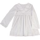Mitty James Strandkleid Kaftan in weiß mit Stickerei 2-3 Jahre (92 - 98 cm)