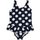 Mitty James Badeanzug - exclusive range -Navy Big white Spot dunkelblau mit weißen Punkten