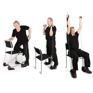 Gymstick Chair Gym Pro inkl. Übungs DVD, Übungstabelle und Tragetasche