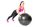 GYMSTICK Gymnastikball Antiburst mit Pumpe, Onlinevideo 65cm
