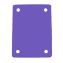 Schwimminsel mit 4 Löchern 950 x 700 x 38 mm Lila Purple...