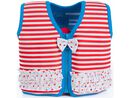 Konfidence Jacket Kinder Schwimmweste Schwimmhilfe Neopren Marthas Red Stripe Frills 6 - 7 Jahre