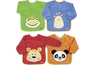 Playshoes Lätzchen mit Ärmel Blau