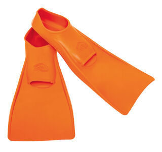 FLIPPER Swimsafe Schwimmflossen Kinder Baby Flossen (Paar) Farbe Orange 38-39