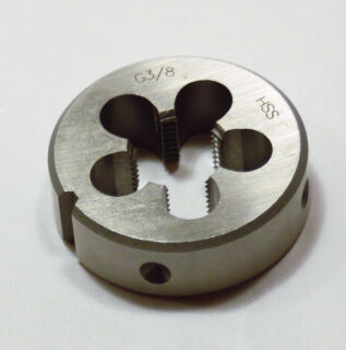 Schneideisen BSW 3/8 x 16 Whitworthgewinde BS 84 DIN 223 Rechts Rechtsgewinde