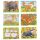 Goki Minipuzzle - Waldtiere 24teilig von Gollnest&Kiesel 1 Stück (6fach sortiert)
