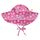 Iplay Sonnenhut Strandhut Schwimmhut UV-Schutz Hot Pink Stripe UV Brim Hat