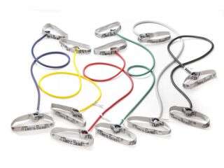 Thera-Band® Body-Trainer Expander-Weiche Griffe Silber - Super schwerer Widerstand
