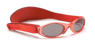 KidzBanz Kindersonnenbrille 100% UV-Schutz 2-5Jahre Red Alter2-5Jahre