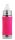 Pura Kiki Babyflasche mit Trinklern Aufsatz Trinklernflasche, Edelstahl Sleeve Hülle, 300 ml, plastikfrei Rosa Swirl