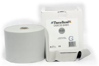 Thera-Band® Übungsband Silber 45,5m Rolle