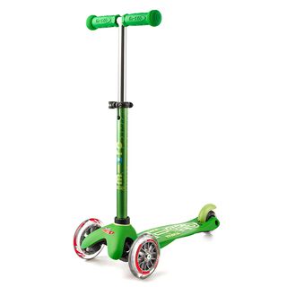 Mini Micro DELUXE green Tretroller Kinder Scooter Grün