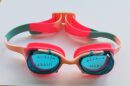 Schwimmbrille Antifog S 100% UV Schutz für Kleinkinder einstellbar Pink
