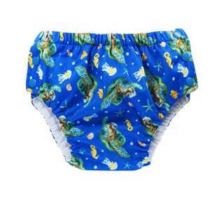 Blümchen Schwimmwindel Badewindel Meeresschildkröte BabyBadehose M 5-10 kg