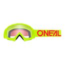 O`Neal B-10 Youth Goggle Solid Neon Yellow/Red ONeal...