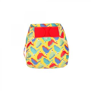 TotsBots Schwimmwindel Badewindel Yellow Parrot Gelber Papagei 9-16 kg Gr 2
