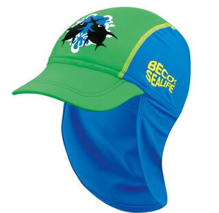 BECO Sealife Sonnenhut Strandhut Schwimmhut UV-Schutz Blue Blau UV Brim Hat Gr. 2 ca. 52cm