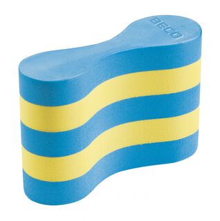 BECO Pullbuoy Pro Auftriebshilfe Schwimmhilfe Beintrainer Block Streifendesign 5 Schichten