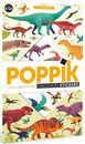 Poppik Stickerposter - Discovery (1 Poster + 32 Sticker) / Dinosaurier (5-12 J.)