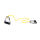 Thera-Band® Body-Trainer Expander-Soft Grip Schaumstoffgriff Gelb - Leichter Widerstand