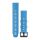 Garmin QuickFit Silikon Armband 22mm Hellblau Cyanblau für Approach, Fenix5, 6, Forerunner ..