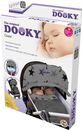 Dooky Design Sonnenschutz für Kinderwagen Sonnenschirm Graue Sterne Grey Stars