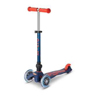 Mini Micro DELUXE Navy Blue foldable zusammenklappbar Tretroller Kinder Scooter 